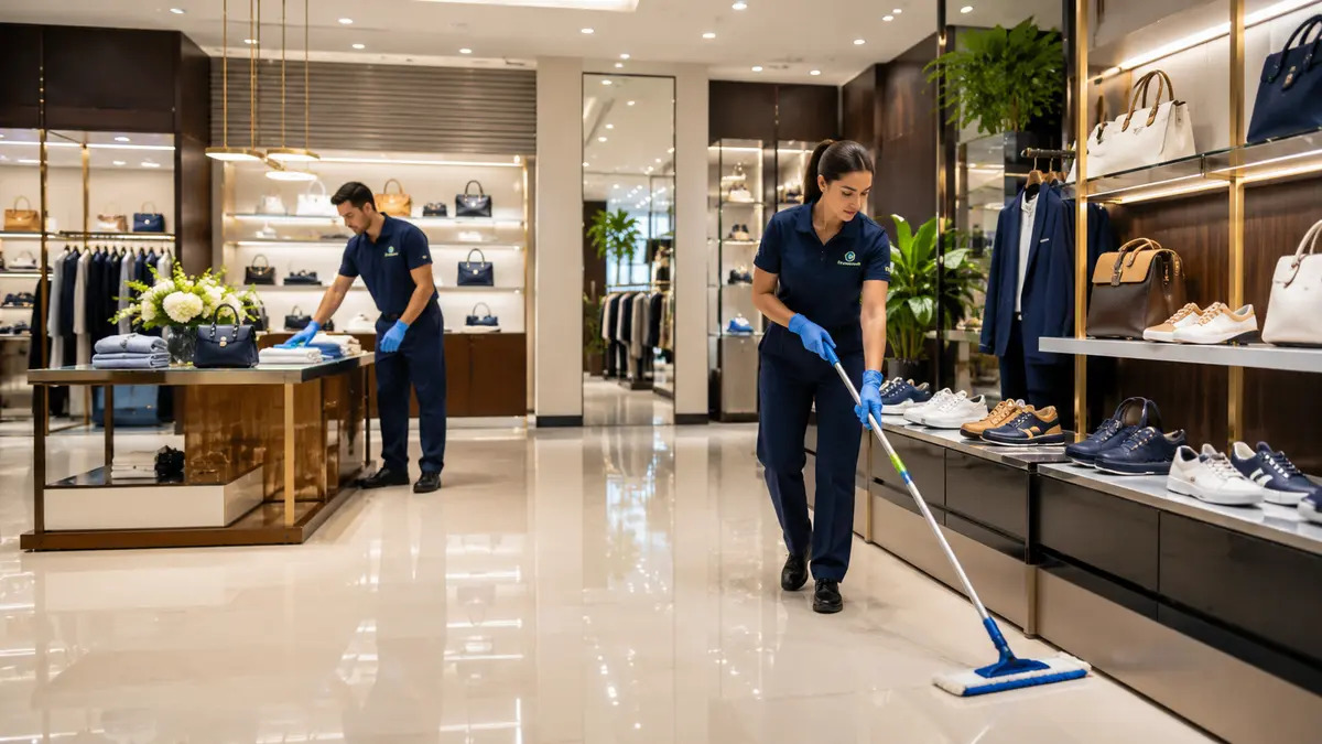 Retail & Showroom Cleaning